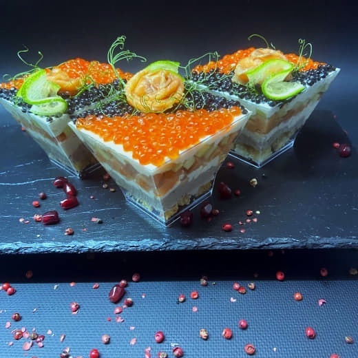 Мясные и рыбные трайфлы 24 шт — 4800 г